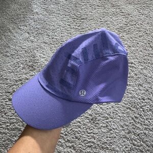 Lululemon Purple Perforated Cap